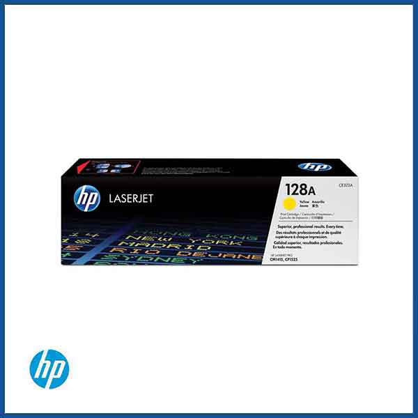  HP 128A Yellow Toner Cartridge (CE322A)